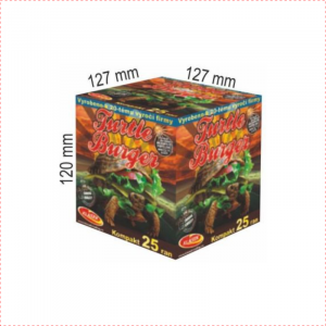 Turtle Burger 25 rán/20mm